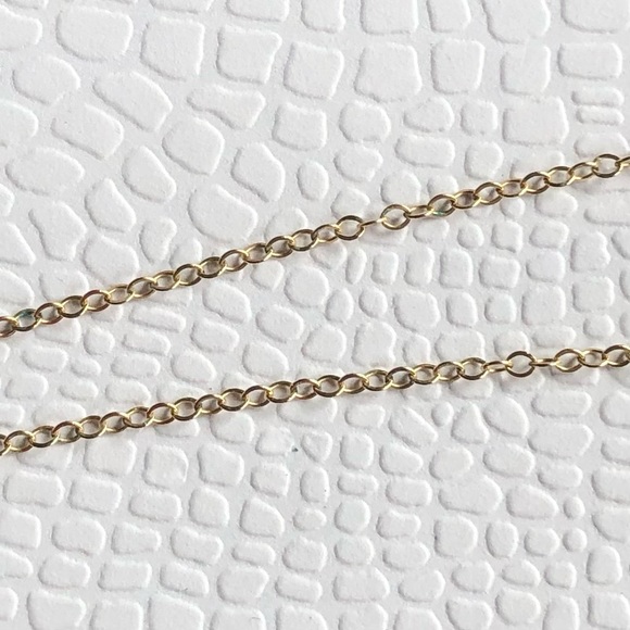 Kyanite Crystal Charm w/Gold necklace Gypsy Boho - Picture 4 of 7